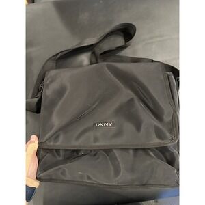 DKNY Messenger Bag With Adjustable Strap, Zipper Pockets